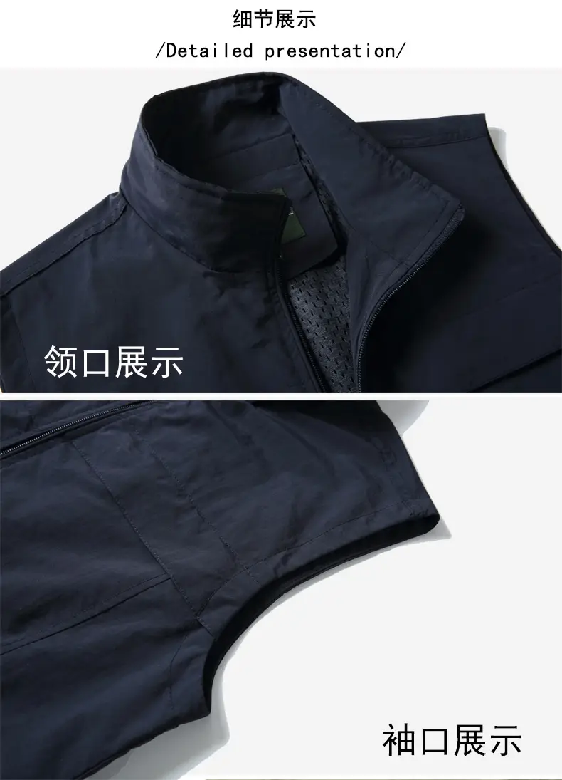 Green Reflective Emergency Vest with Multi-Pockets — feature 15