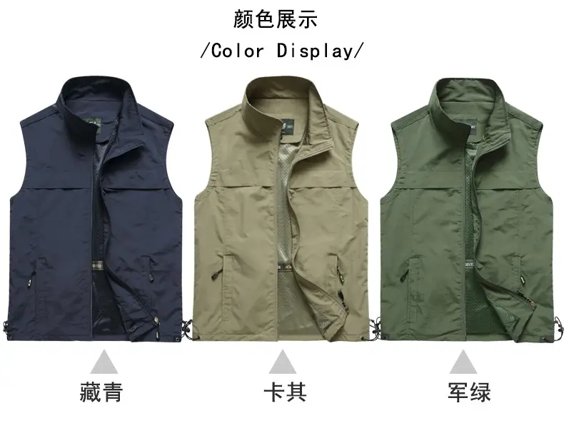 Green Reflective Emergency Vest with Multi-Pockets — feature 5