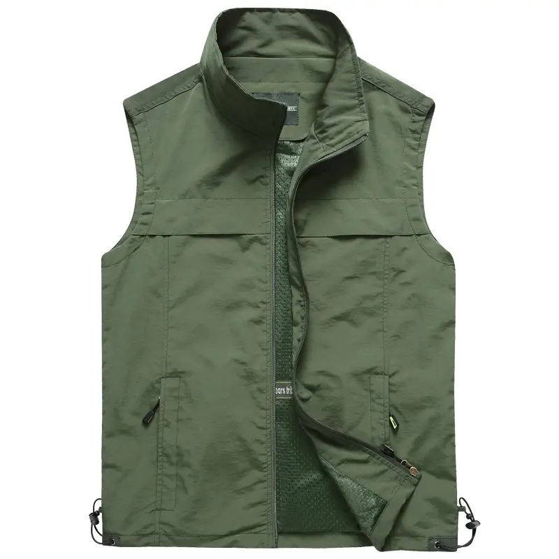 Green Reflective Emergency Vest with Multi-Pockets - Image 5