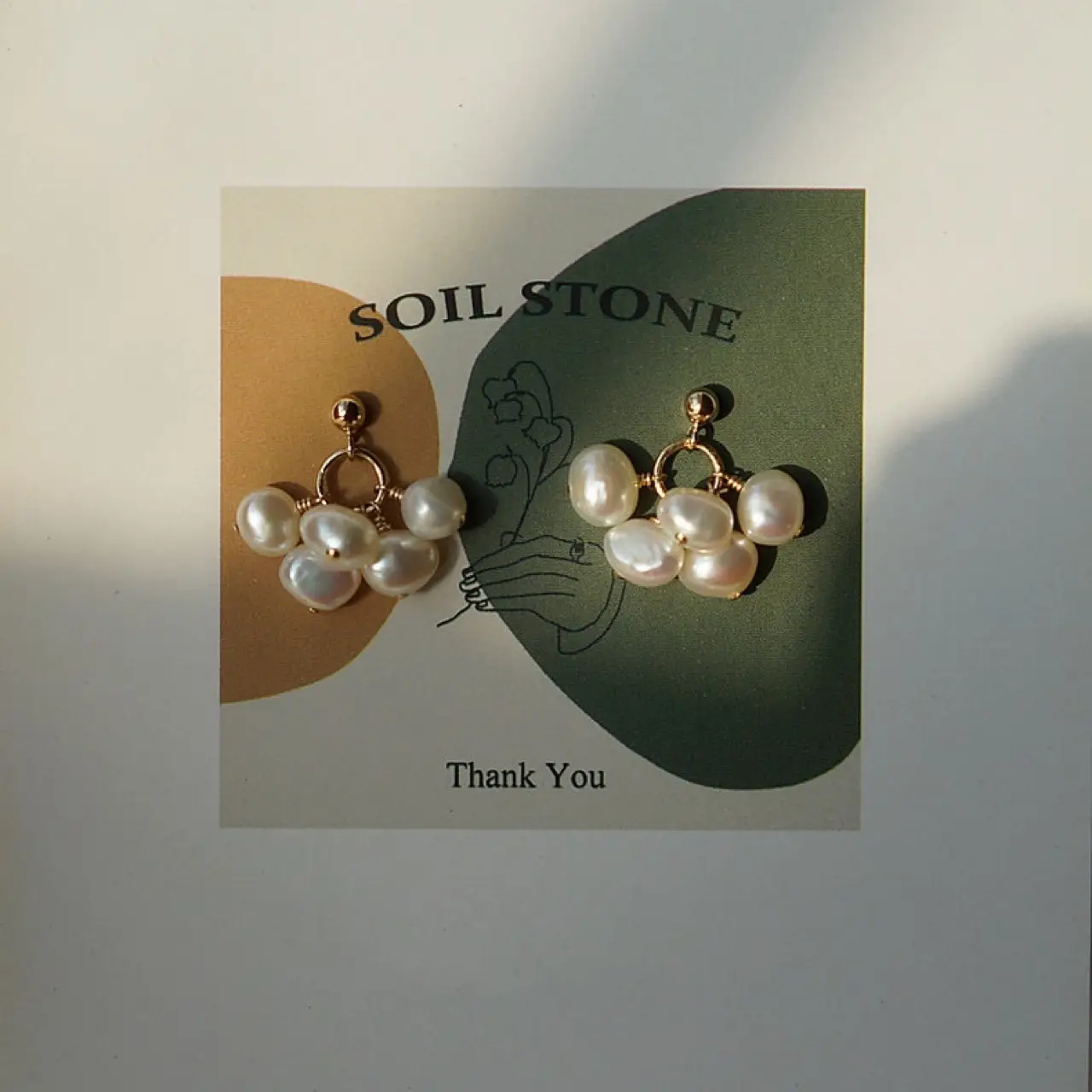 Japanese Korean Pearl Earrings 14k Gold 925 Silver — feature 6
