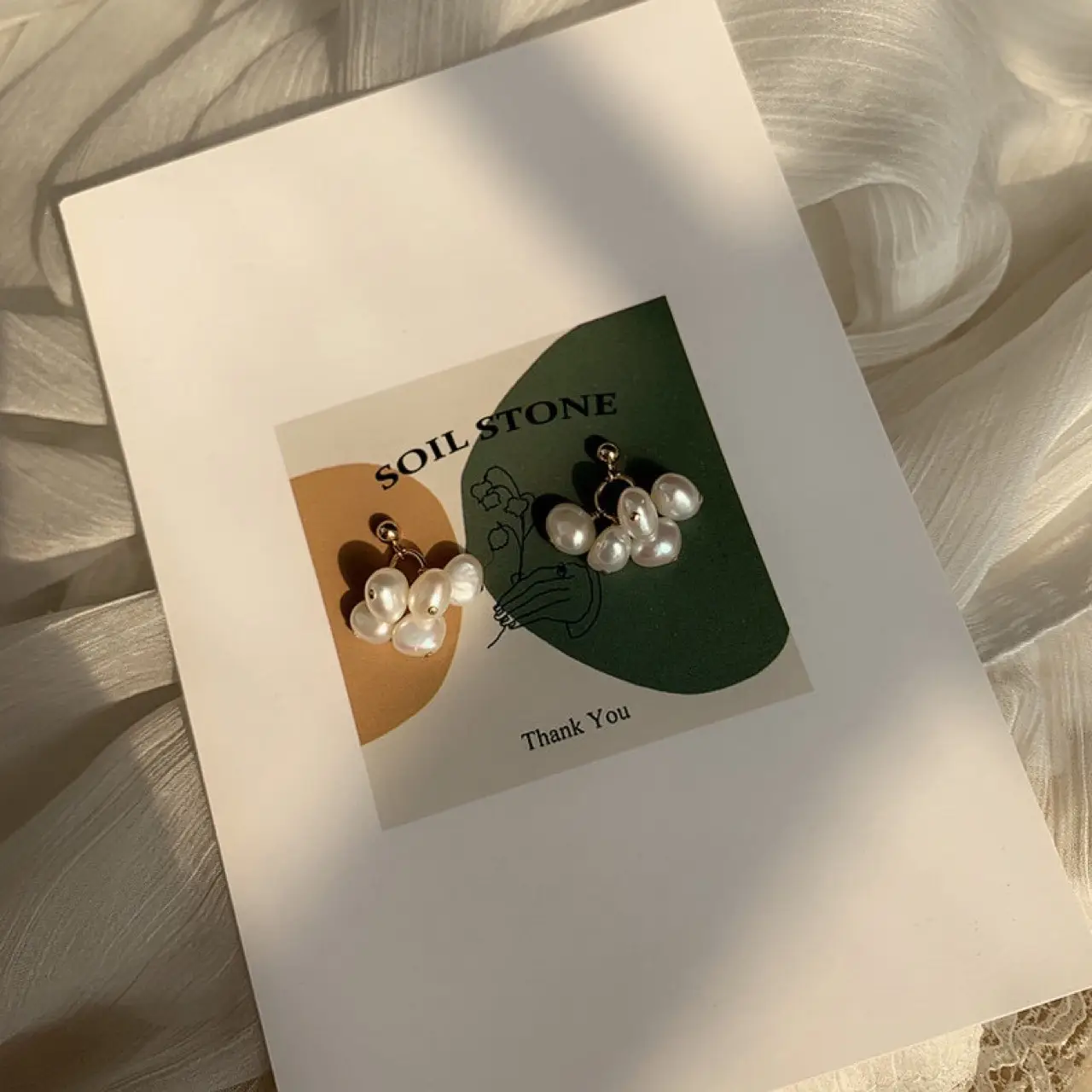 Japanese Korean Pearl Earrings 14k Gold 925 Silver — feature 8