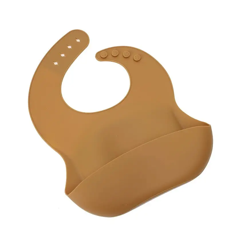 Baby Silicone Bib Waterproof Meal Pocket Slippery Towel - Image 2