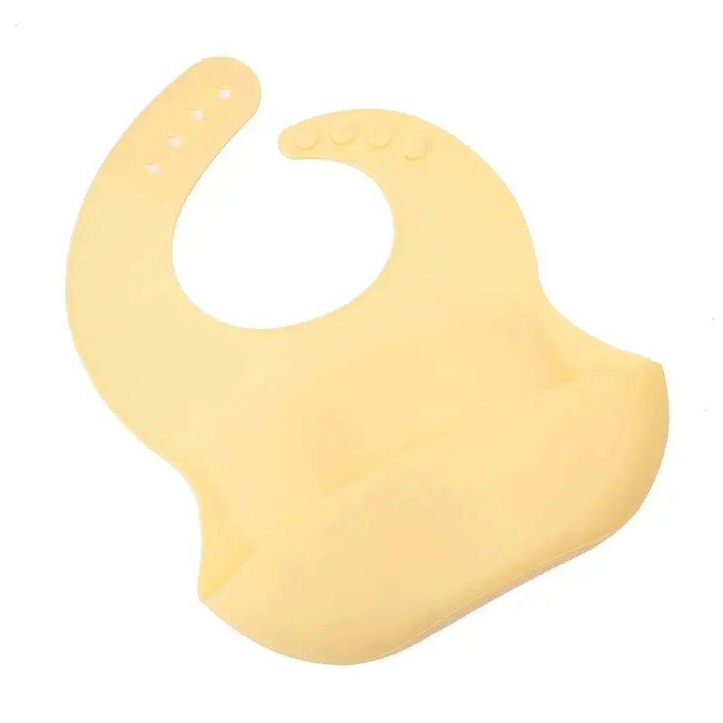 Baby Silicone Bib Waterproof Meal Pocket Slippery Towel — feature 15
