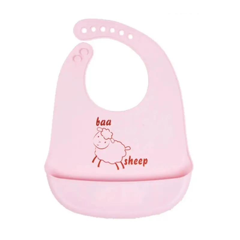Baby Silicone Bib Waterproof Meal Pocket Slippery Towel - Image 10