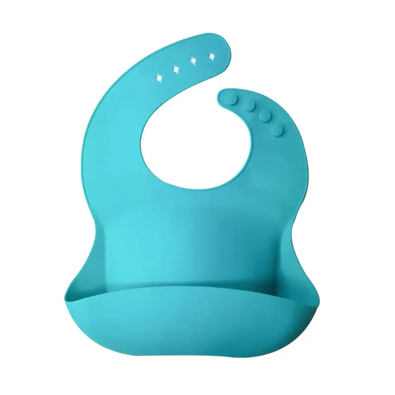 Baby Silicone Bib Waterproof Meal Pocket Slippery Towel - Image 7