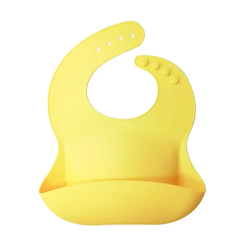 Baby Silicone Bib Waterproof Meal Pocket Slippery Towel - Image 8
