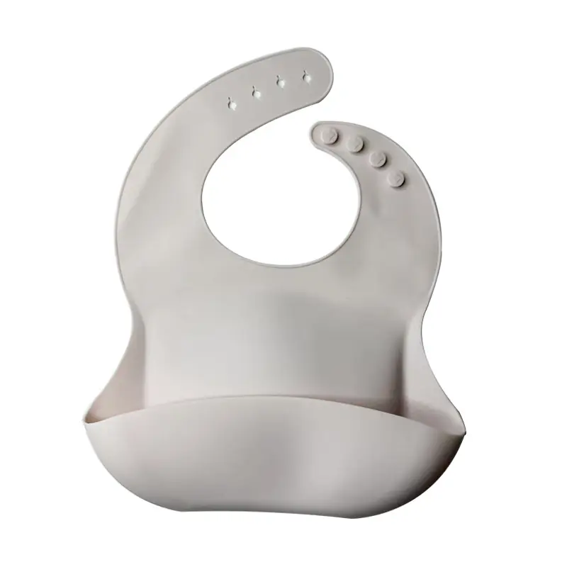 Baby Silicone Bib Waterproof Meal Pocket Slippery Towel - Image 9