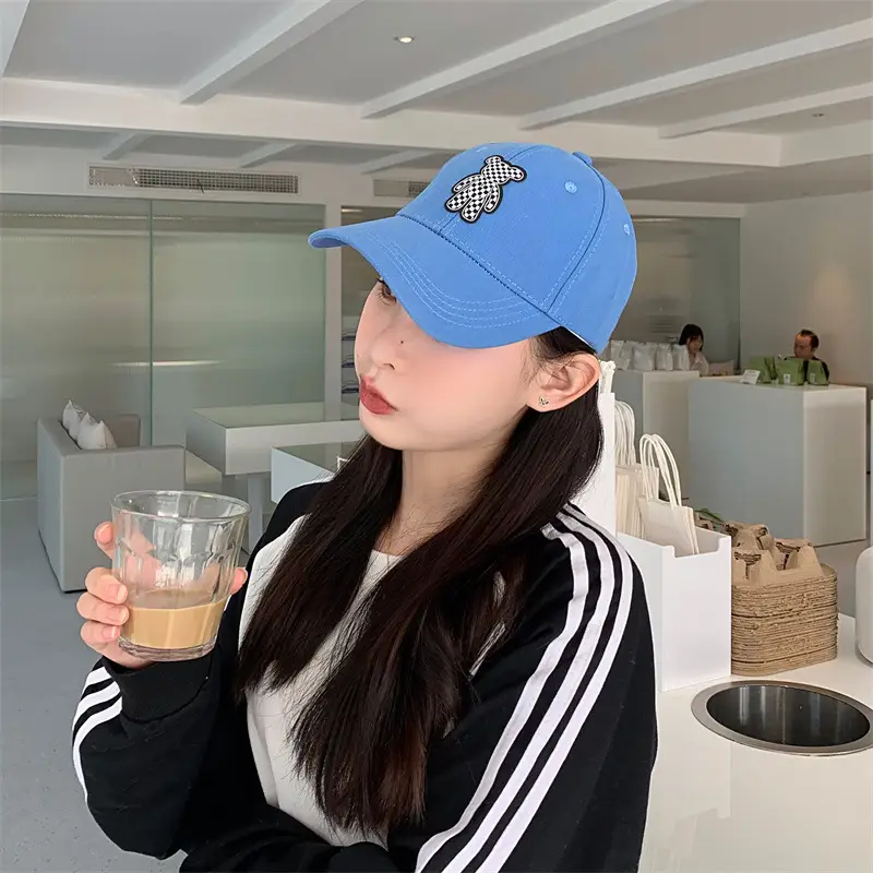 Klein Blue Baseball Cap for Girls Casual All-match - Image 5