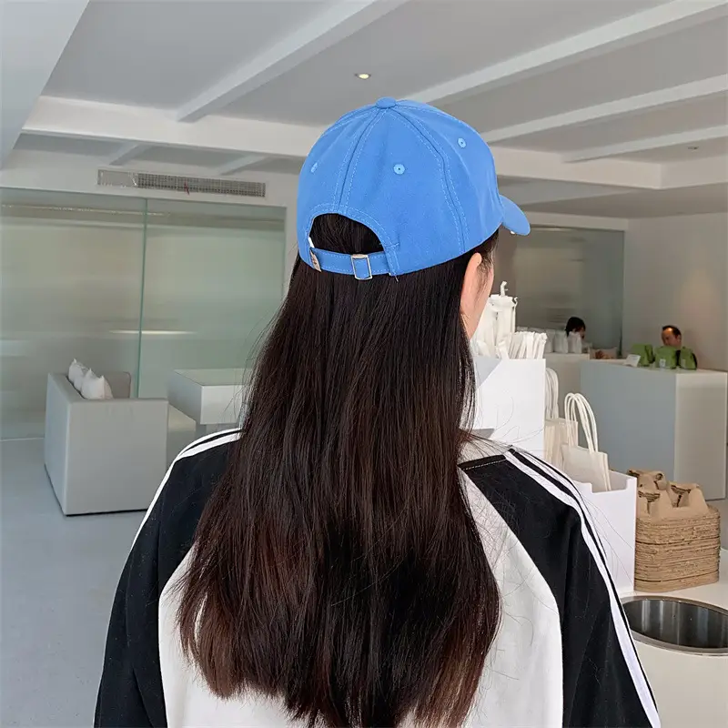 Klein Blue Baseball Cap for Girls Casual All-match - Image 6