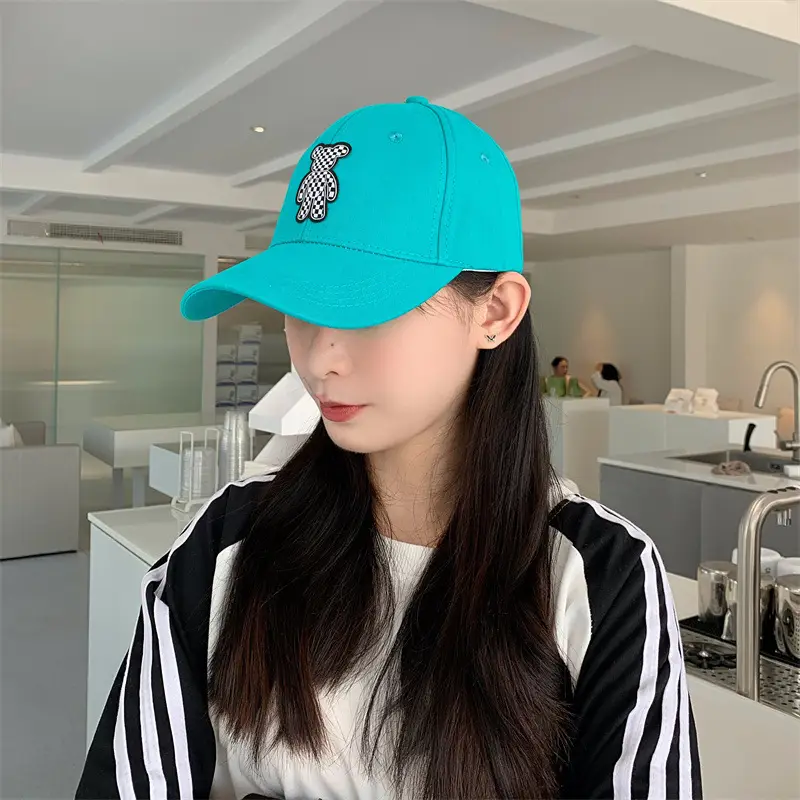 Klein Blue Baseball Cap for Girls Casual All-match - Image 2