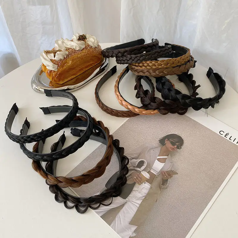Non-Slip Fishbone Hair Braid One-Piece Hair Band - Image 10