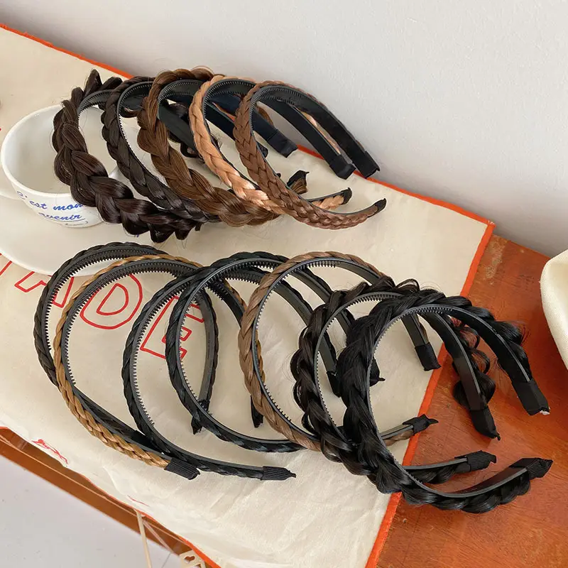 Non-Slip Fishbone Hair Braid One-Piece Hair Band - Image 11