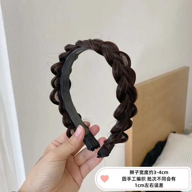 Non-Slip Fishbone Hair Braid One-Piece Hair Band - Image 2
