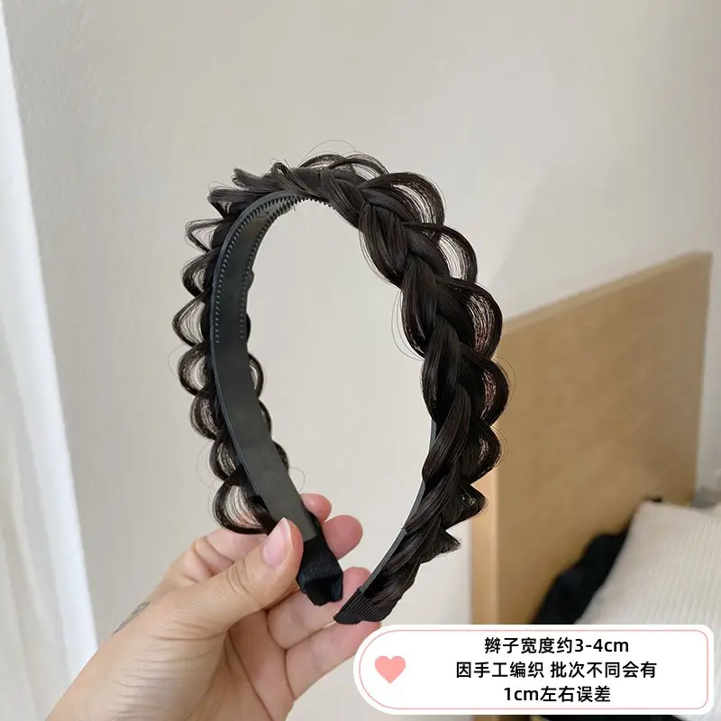 Non-Slip Fishbone Hair Braid One-Piece Hair Band - Image 4