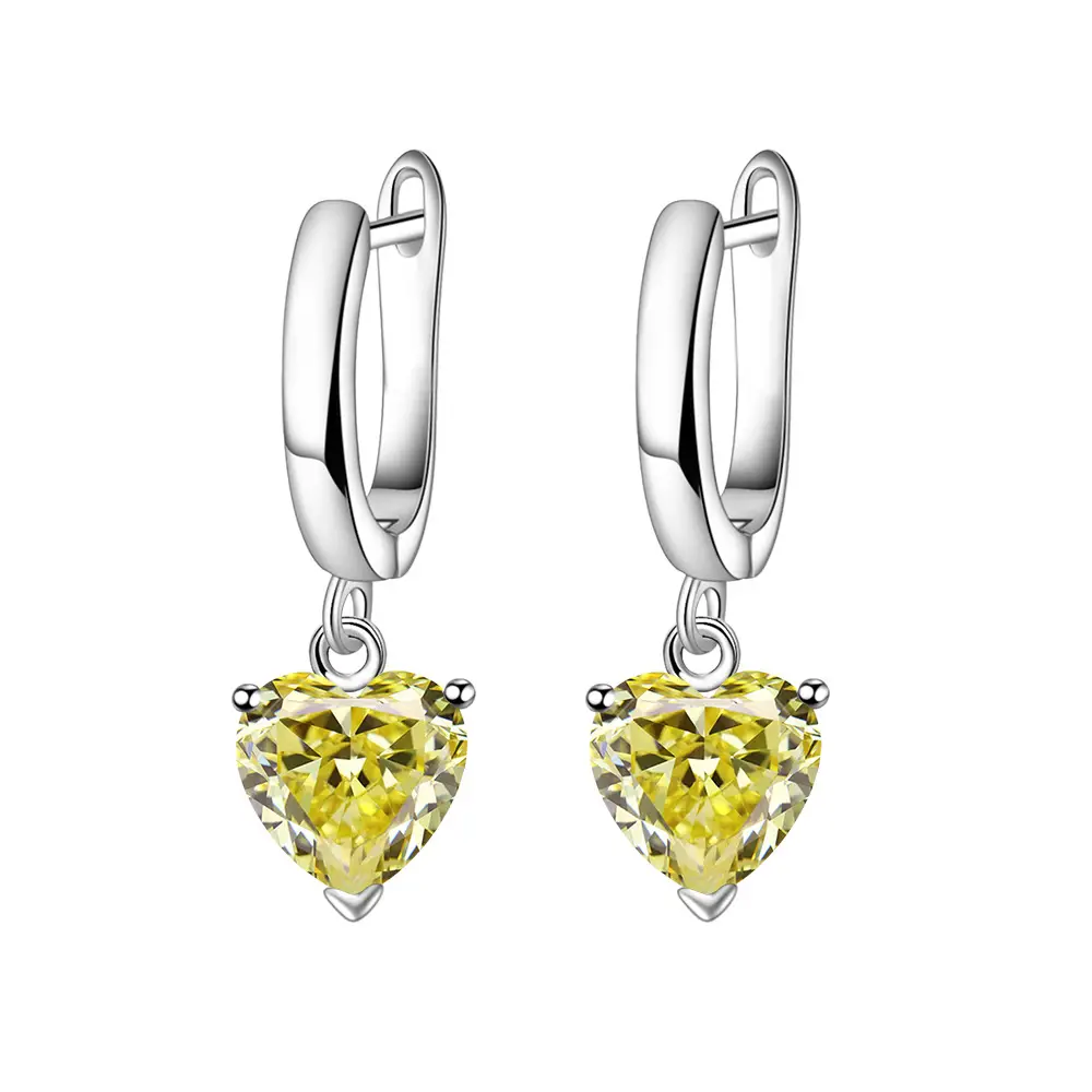 Heart-shaped Zircon Ring for Women Silver Plated - Image 12