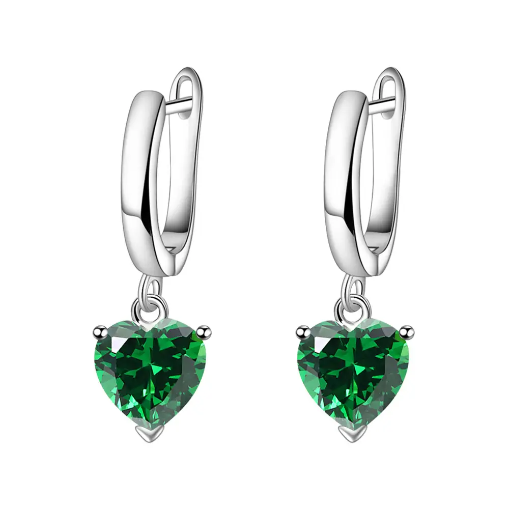Heart-shaped Zircon Ring for Women Silver Plated - Image 15