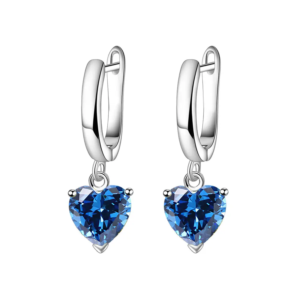 Heart-shaped Zircon Ring for Women Silver Plated - Image 6