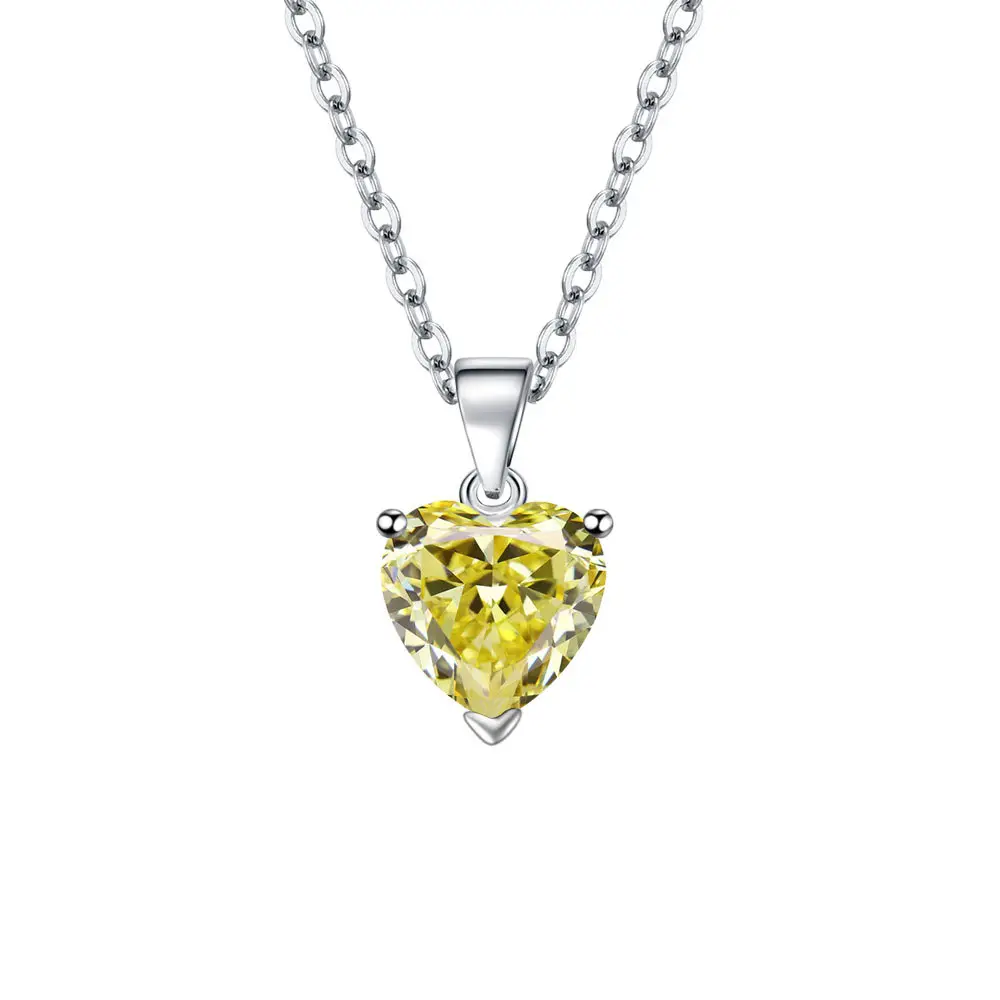 Heart-shaped Zircon Ring for Women Silver Plated - Image 10