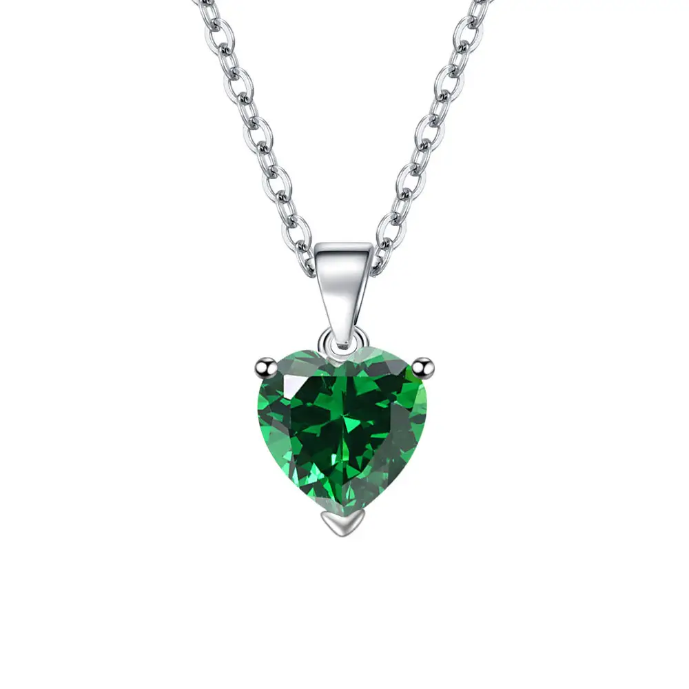 Heart-shaped Zircon Ring for Women Silver Plated - Image 13