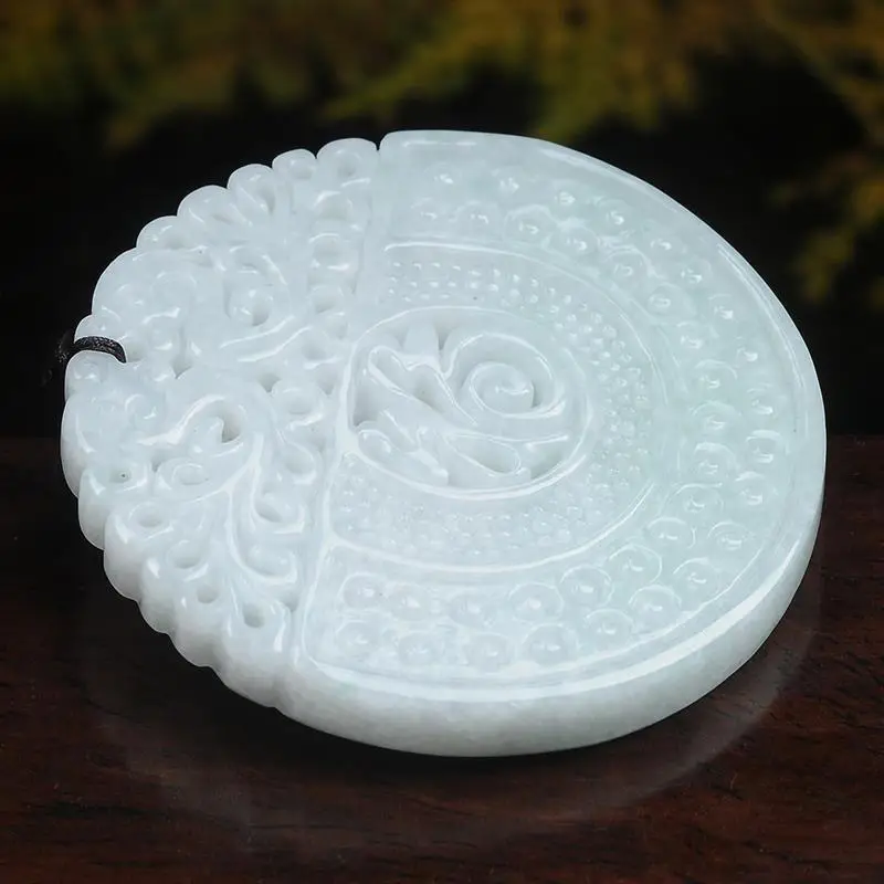 Guan Yu Jade Pendant with Fortune Design - Image 4