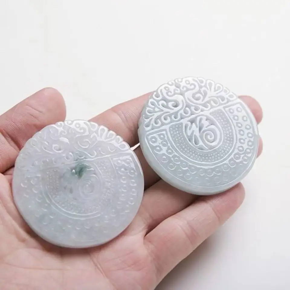 Guan Yu Jade Pendant with Fortune Design — feature 15