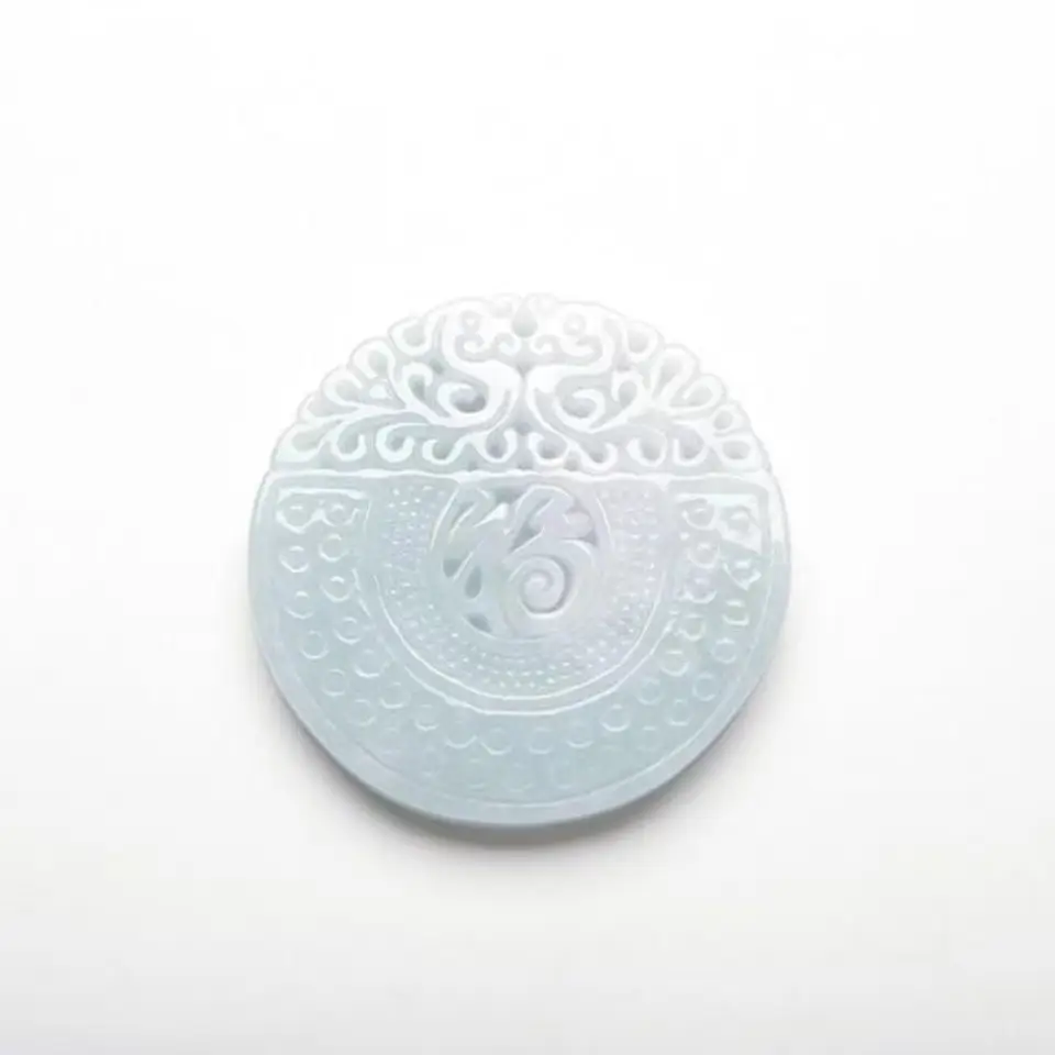 Guan Yu Jade Pendant with Fortune Design — feature 16
