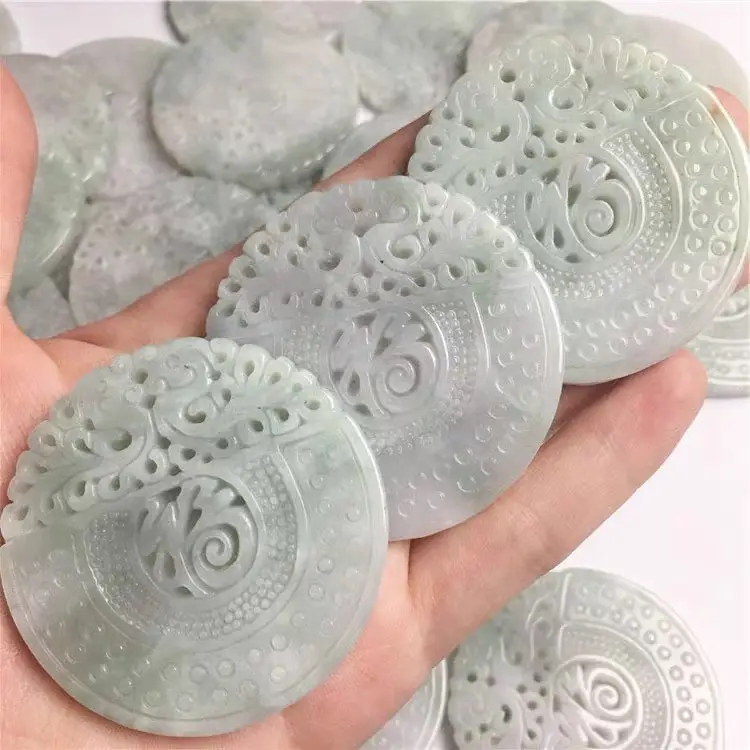 Guan Yu Jade Pendant with Fortune Design — feature 18