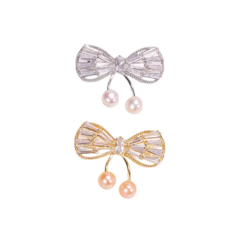 Pearl Butterfly Brooch for Women - Image 9