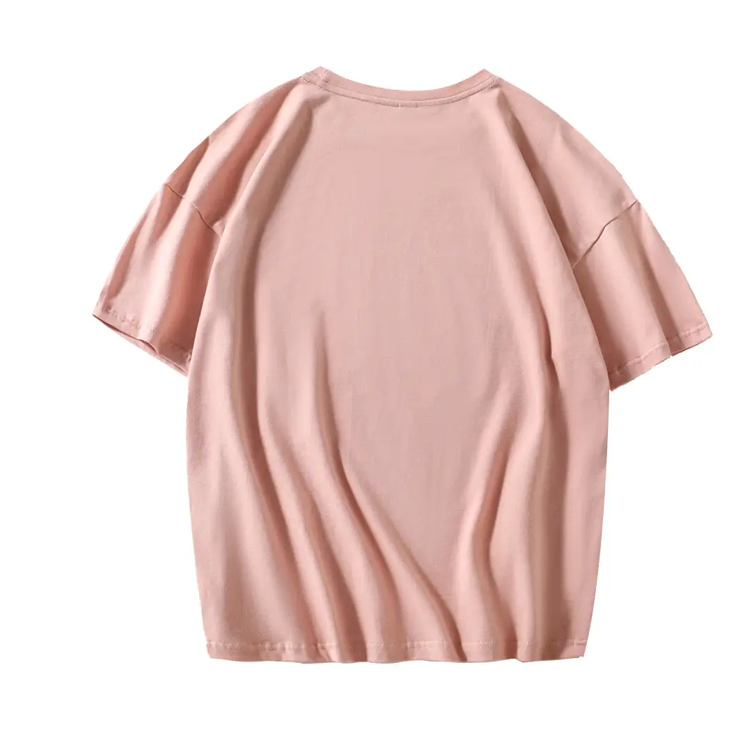 200g Cotton Hip Hop T-Shirt Orange Round Neck — feature 11