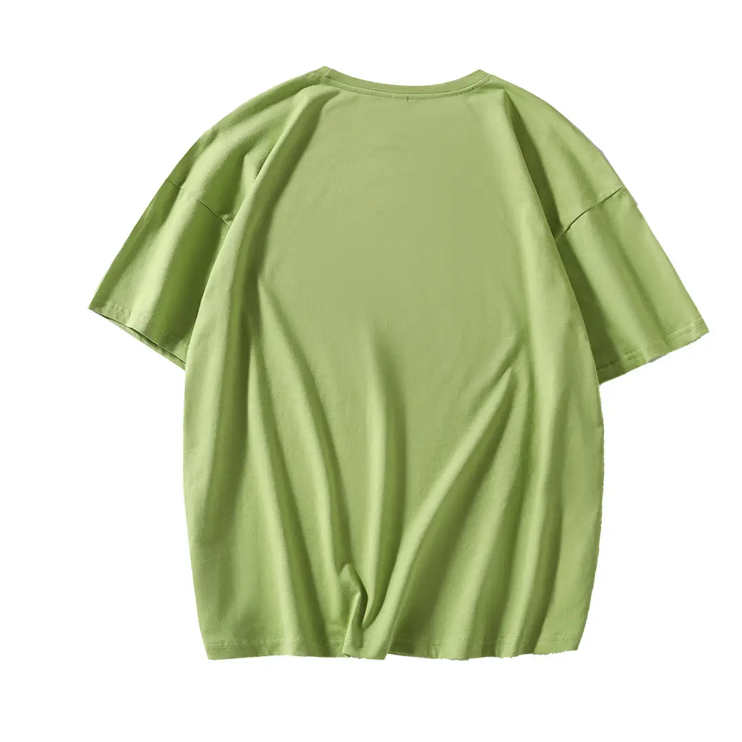 200g Cotton Hip Hop T-Shirt Orange Round Neck — feature 13