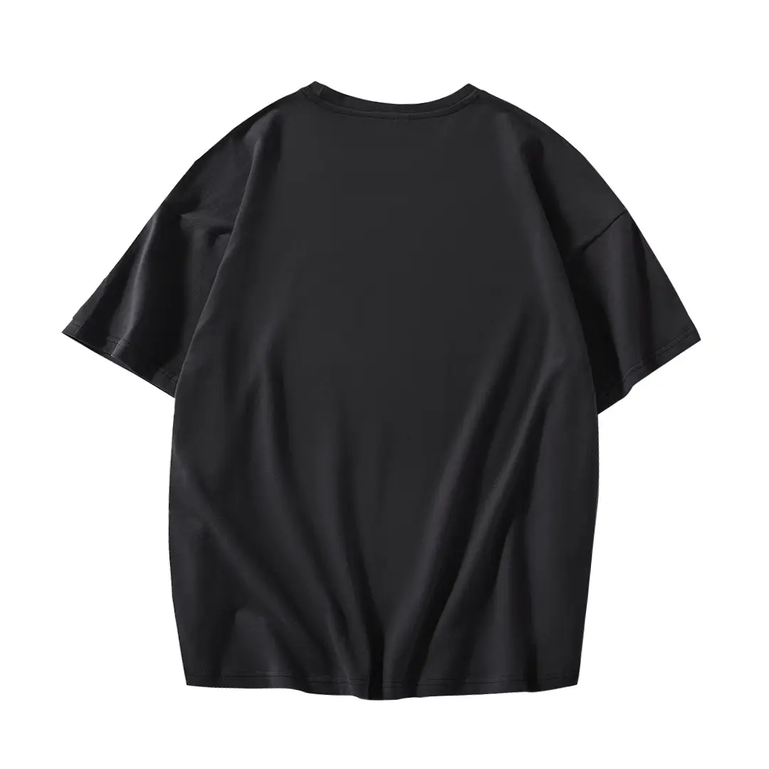 200g Cotton Hip Hop T-Shirt Orange Round Neck — feature 23