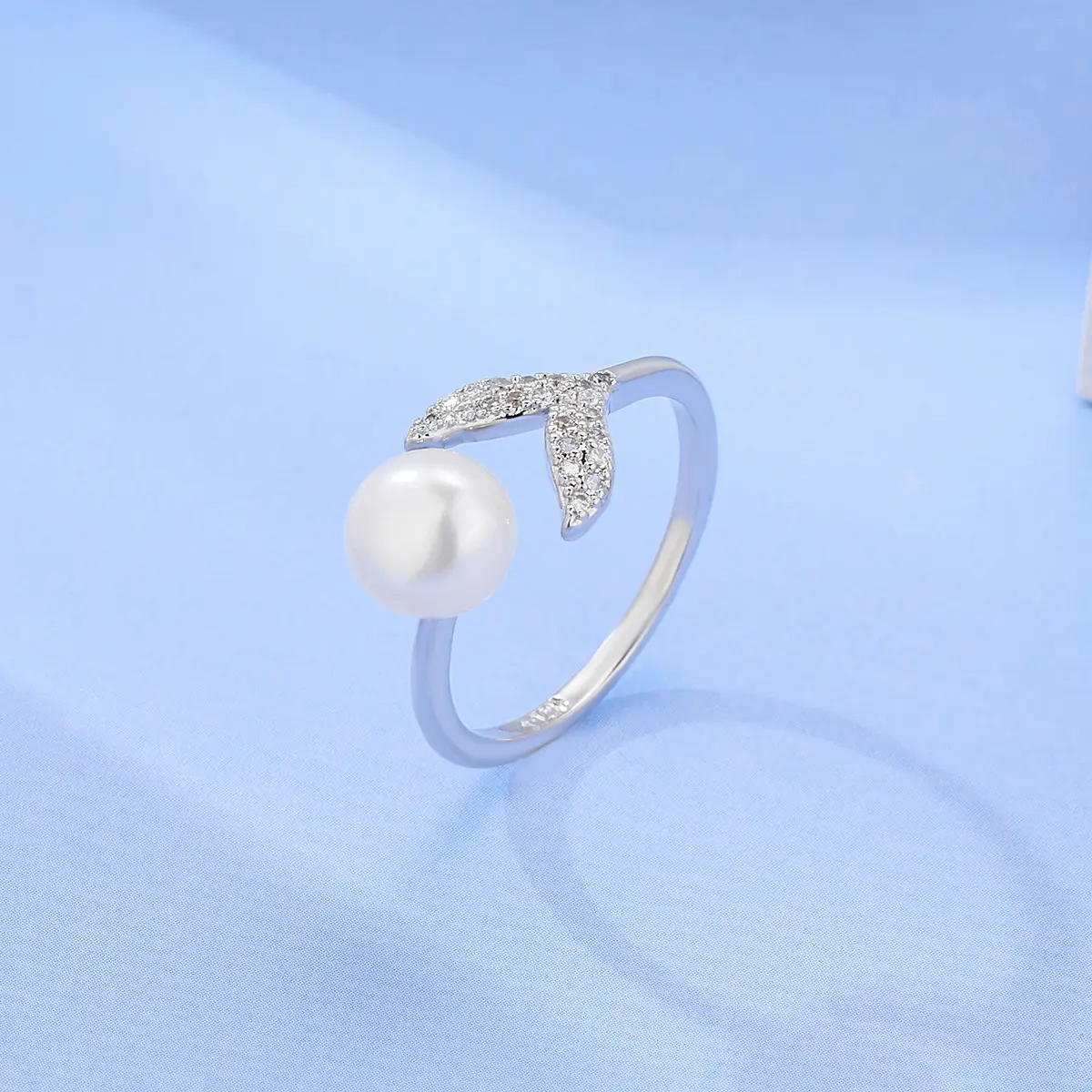 Natural Pearl Mermaid Ring for Women - Image 4
