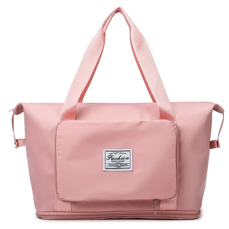 Women's Blue Yoga Travel Tote Bag with Handle