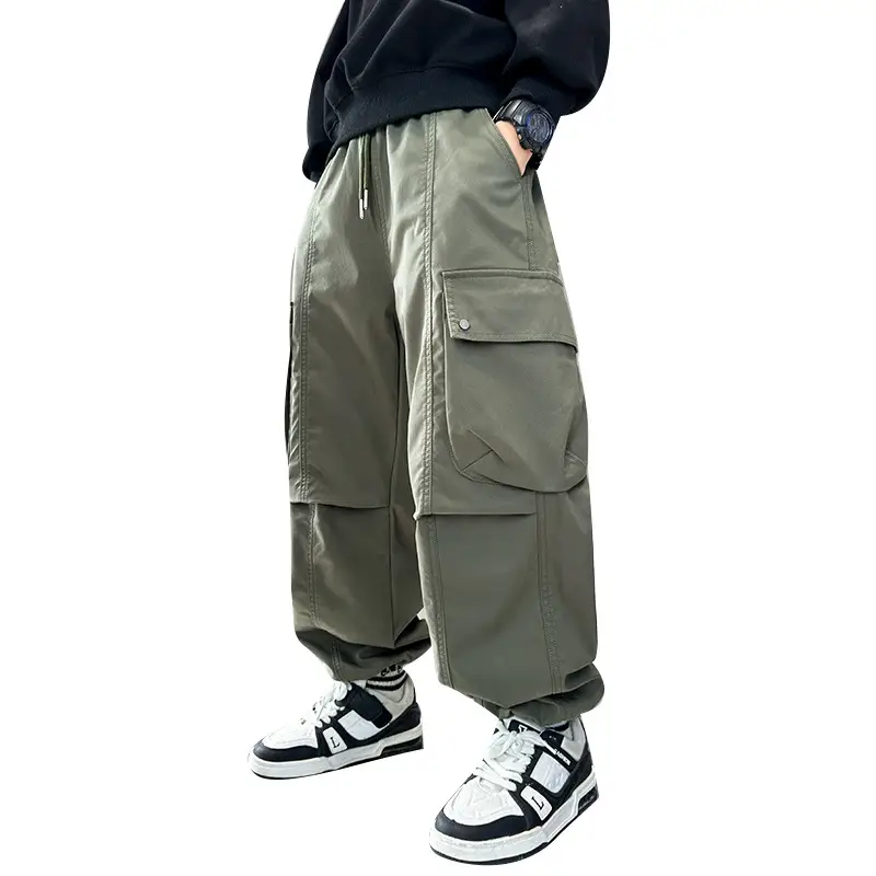 Boys Casual Cargo Pants Large Spring 2025 - Image 15