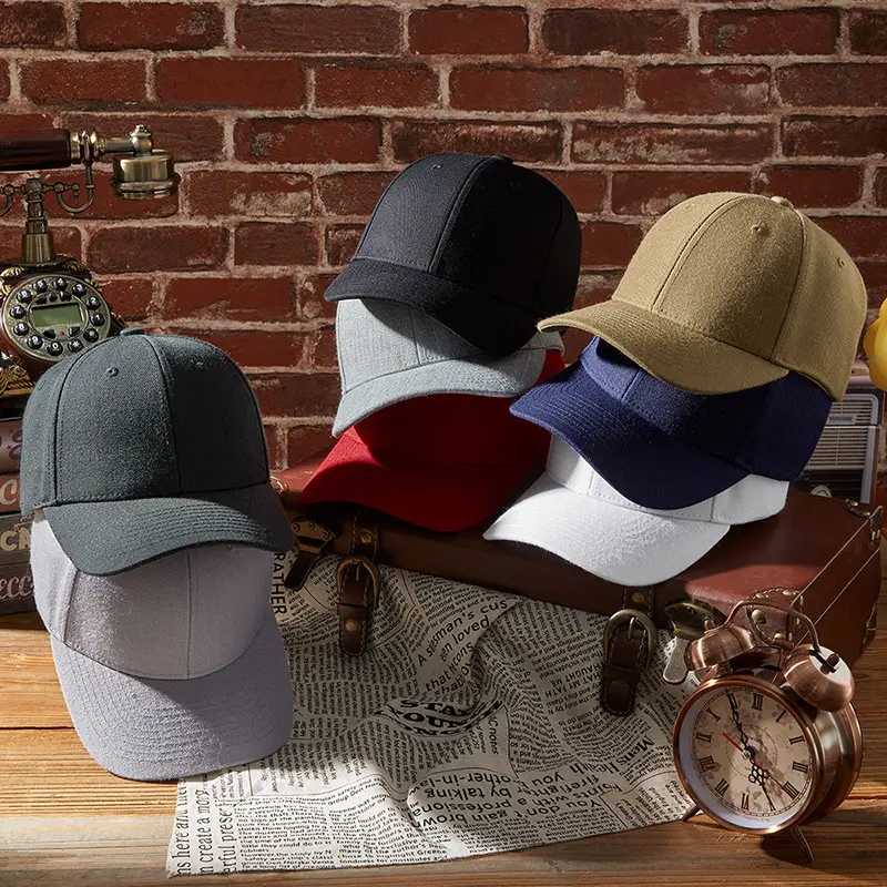 2025 Wool Baseball Cap Men Women Grey Duck Tissue - Image 10