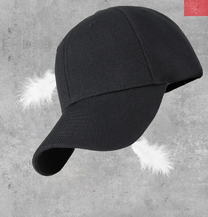 2025 Wool Baseball Cap Men Women Grey Duck Tissue — feature 15