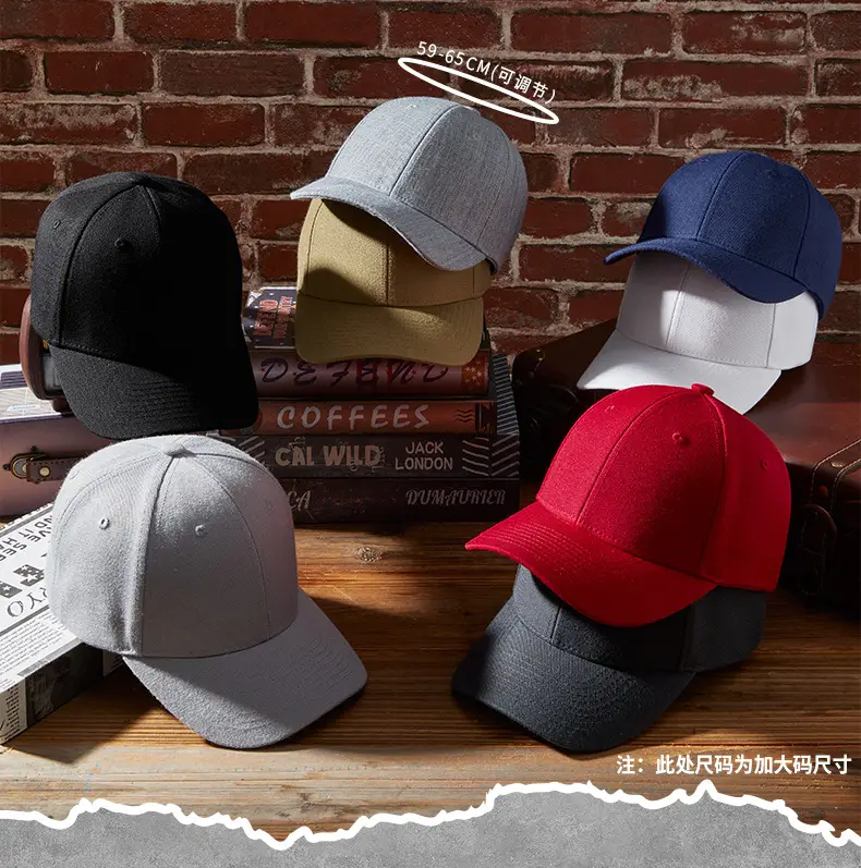 2025 Wool Baseball Cap Men Women Grey Duck Tissue — feature 21