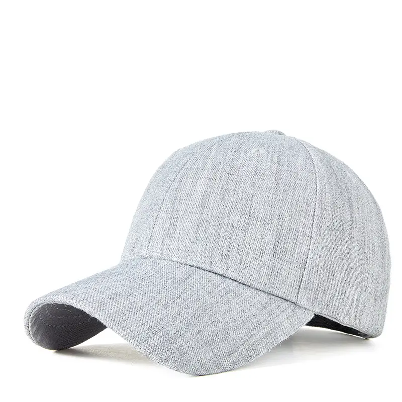 2025 Wool Baseball Cap Men Women Grey Duck Tissue - Image 6