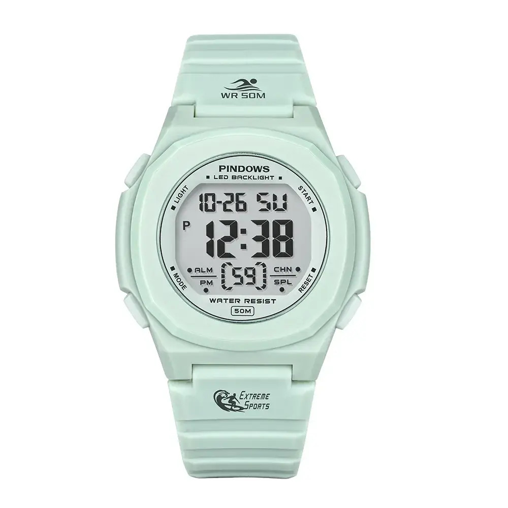 Luminous Digital Watch for Kids with Silicone Strap - Image 9