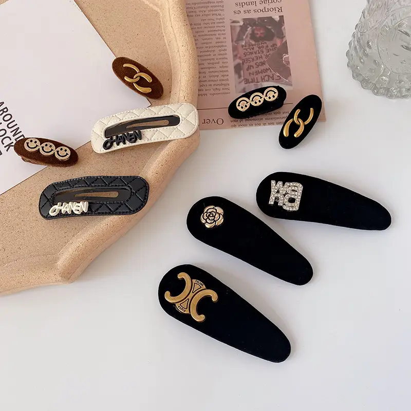 2022 Black Flocking Hair Clip for Bangs & Headdress - Image 19