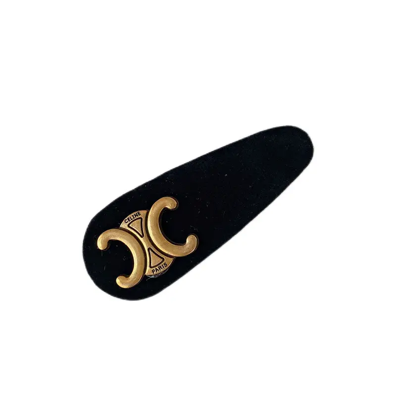 2022 Black Flocking Hair Clip for Bangs & Headdress - Image 22