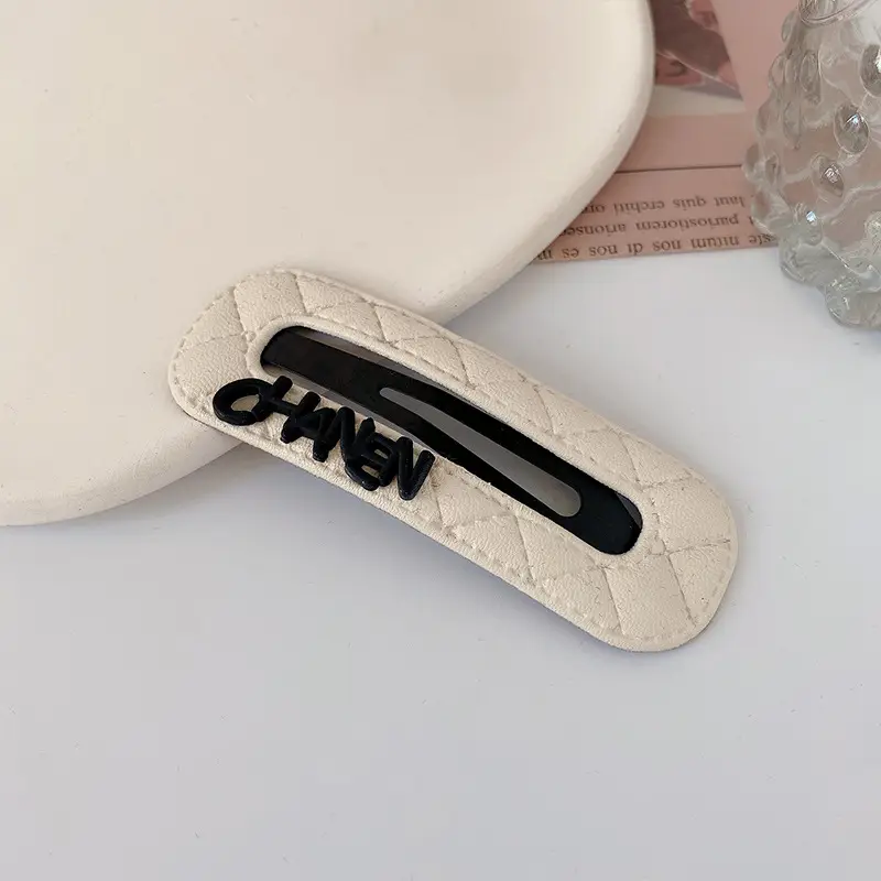 2022 Black Flocking Hair Clip for Bangs & Headdress - Image 3