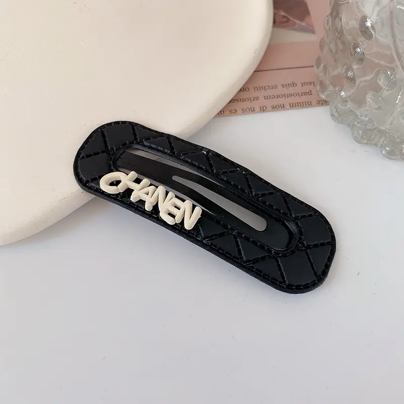 2022 Black Flocking Hair Clip for Bangs & Headdress - Image 4
