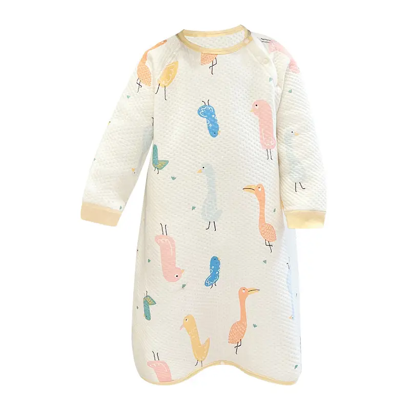 Children's Quilted Sleep Bag Baby's Kick-proof Sleepwear - Image 9