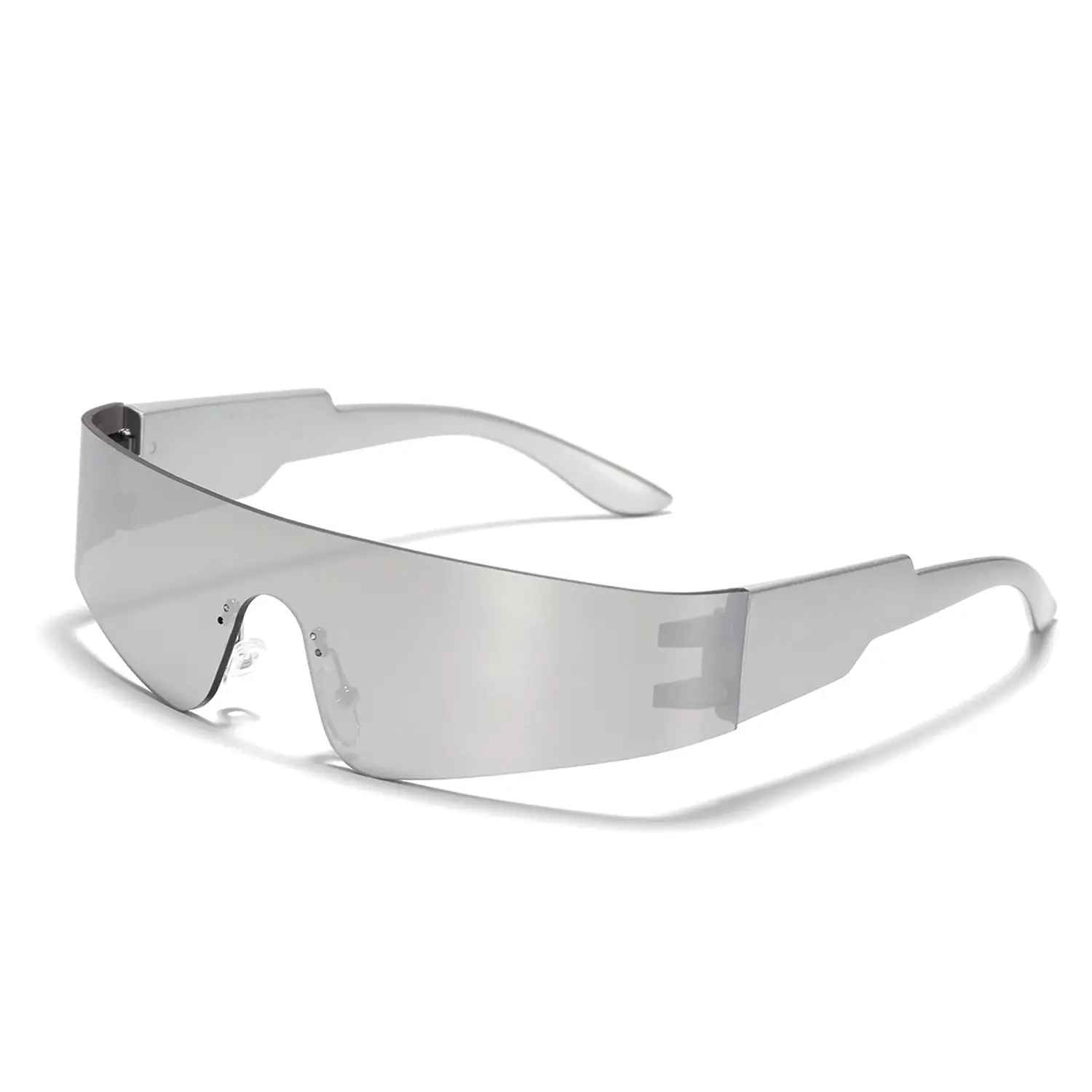 Women Sunglasses Black Rimless Y2K Style - Image 4