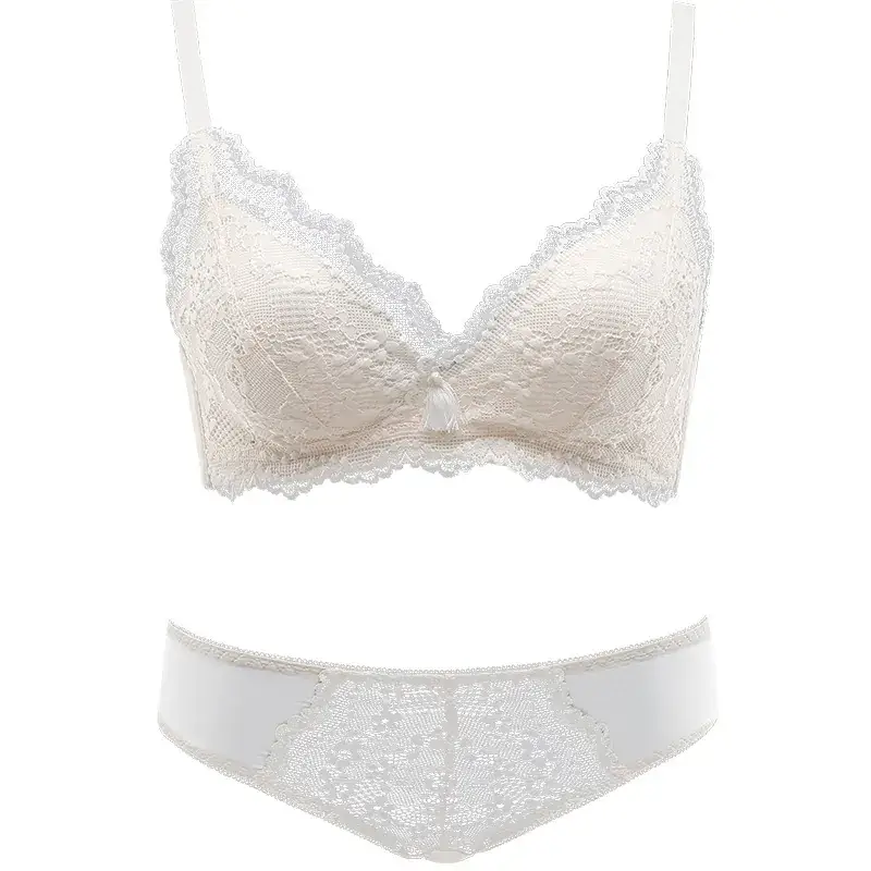 Lace Push Up Bra Red Small Chest 1.2cm - Image 16