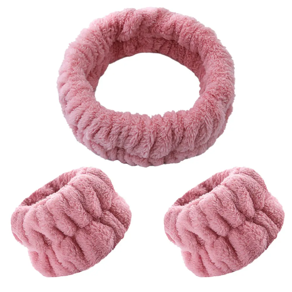 Plush White Hair Bands for Women - Image 7