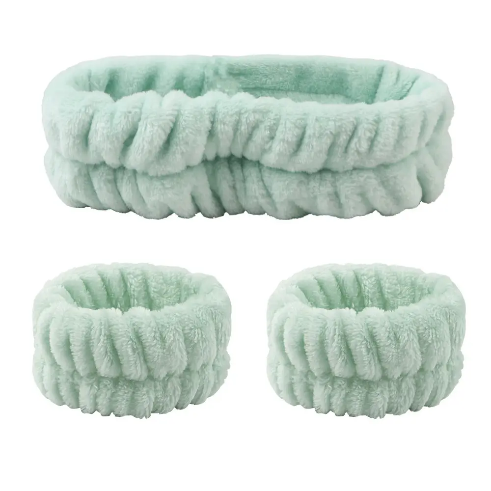 Plush White Hair Bands for Women - Image 9