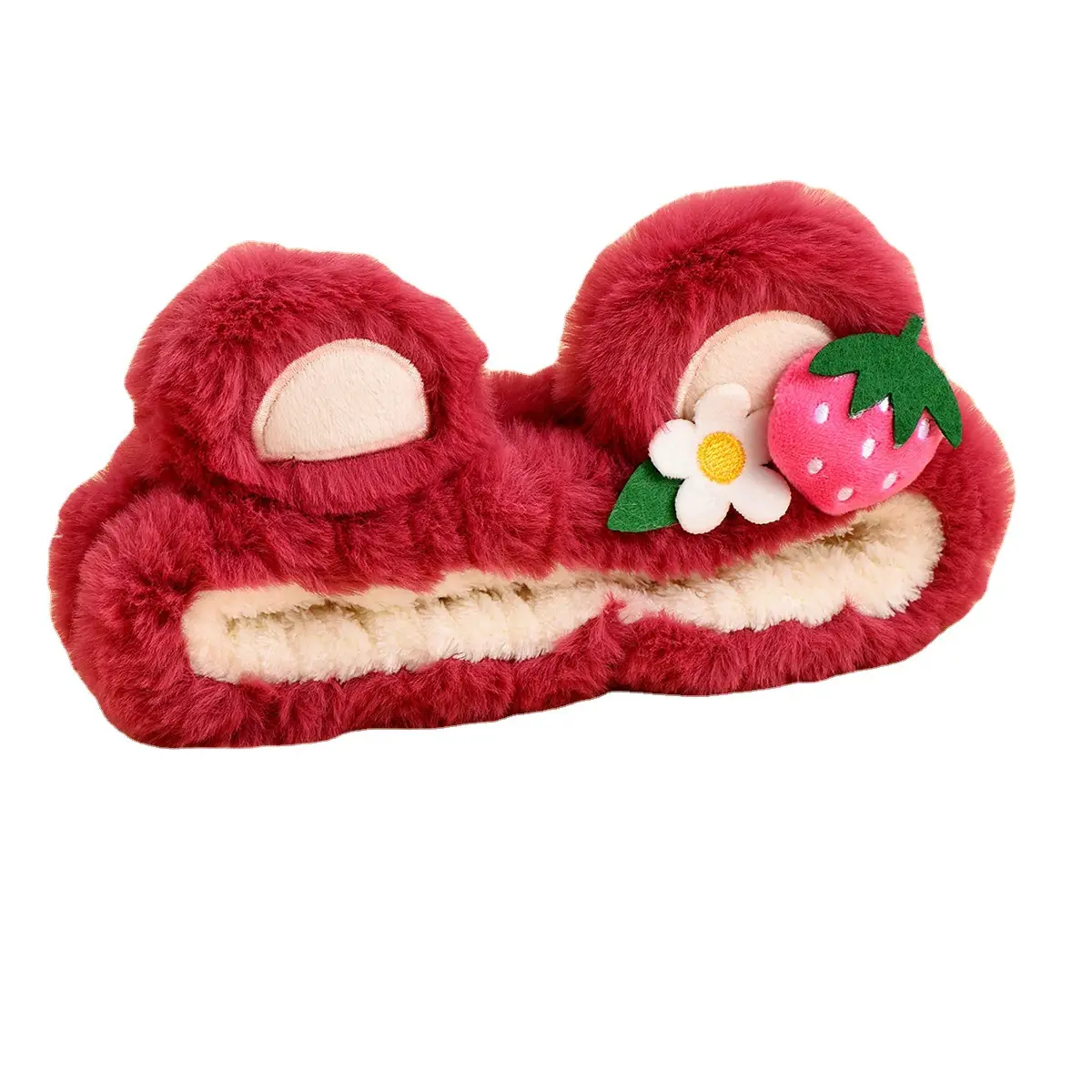 Pink Bear Ears Headband for Women