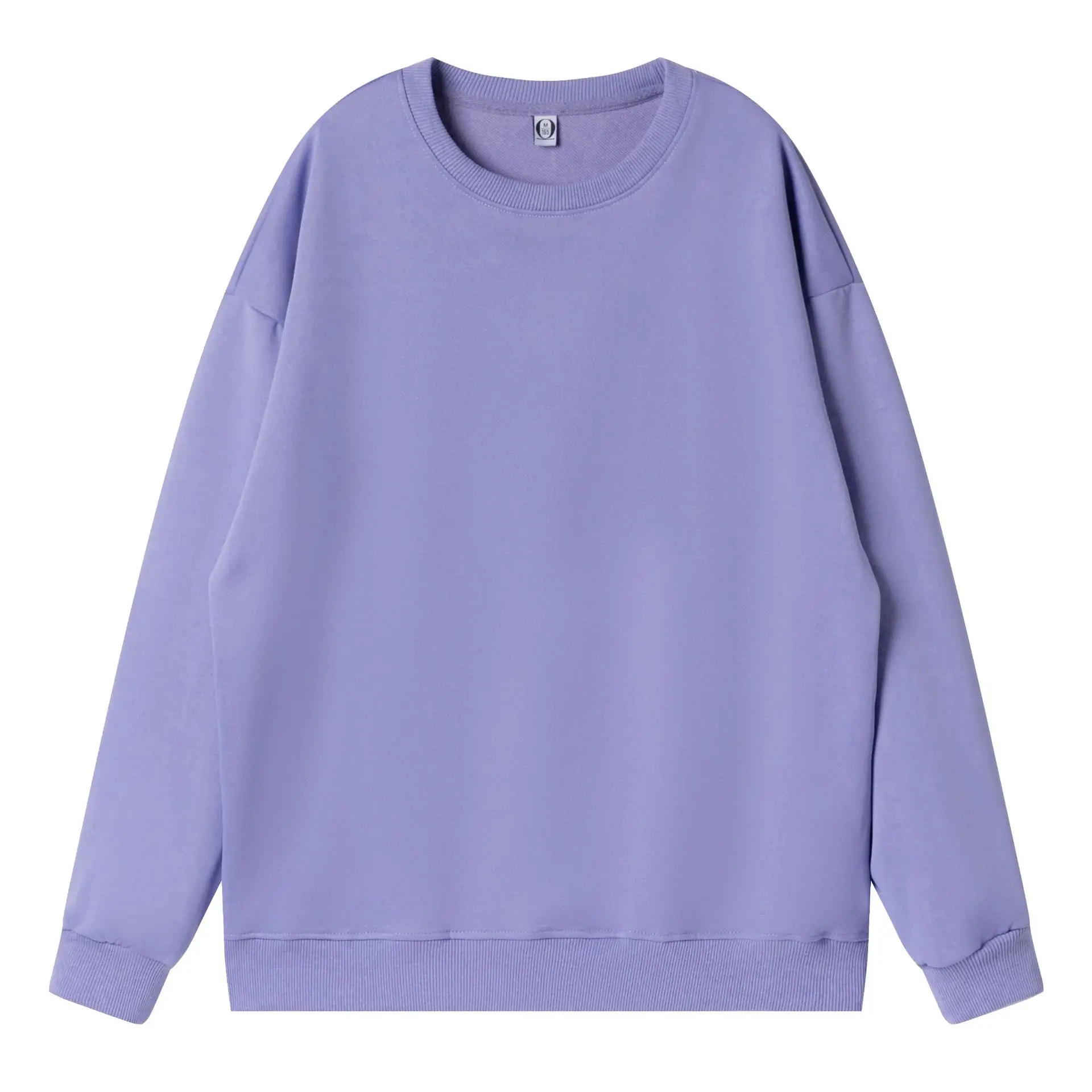 Red Round Neck Pullover Sweater 260g Cotton - Image 10
